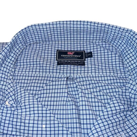 VINEYARD VINES Performance Classic Fit Murray Shirt 2XL - Picture 3 of 7